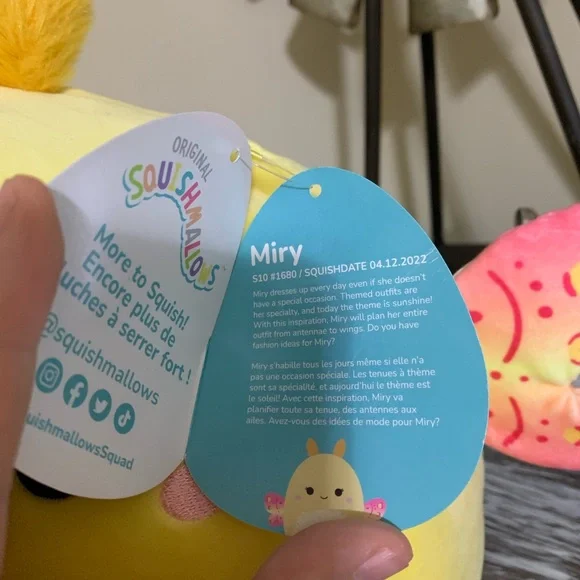 Your offer will be accepted! Brand New 💛🦋 Miry Squishmallow - Picture 6 of 8